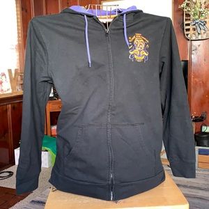 Nightmare before Christmas zip up hoodie sweatshirt 25th anniversary size M